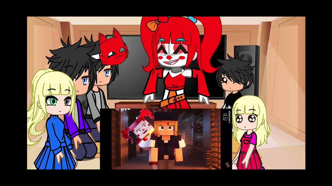 Fnaf afton family + Circus baby react to don’t come crying to me