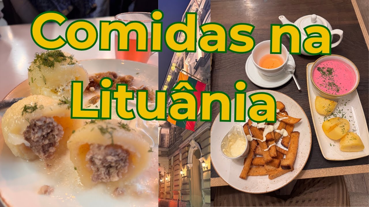 COMIDAS DA LITUÂNIA | O que eu comi em Vilnius