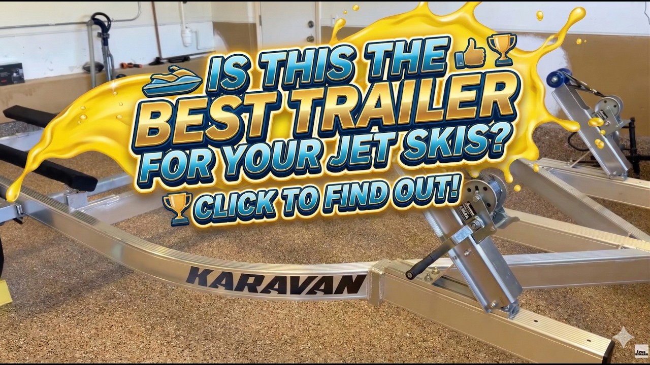 2025 Karavan Aluminum Double PWC Trailer Model WCA-2600-82 Review