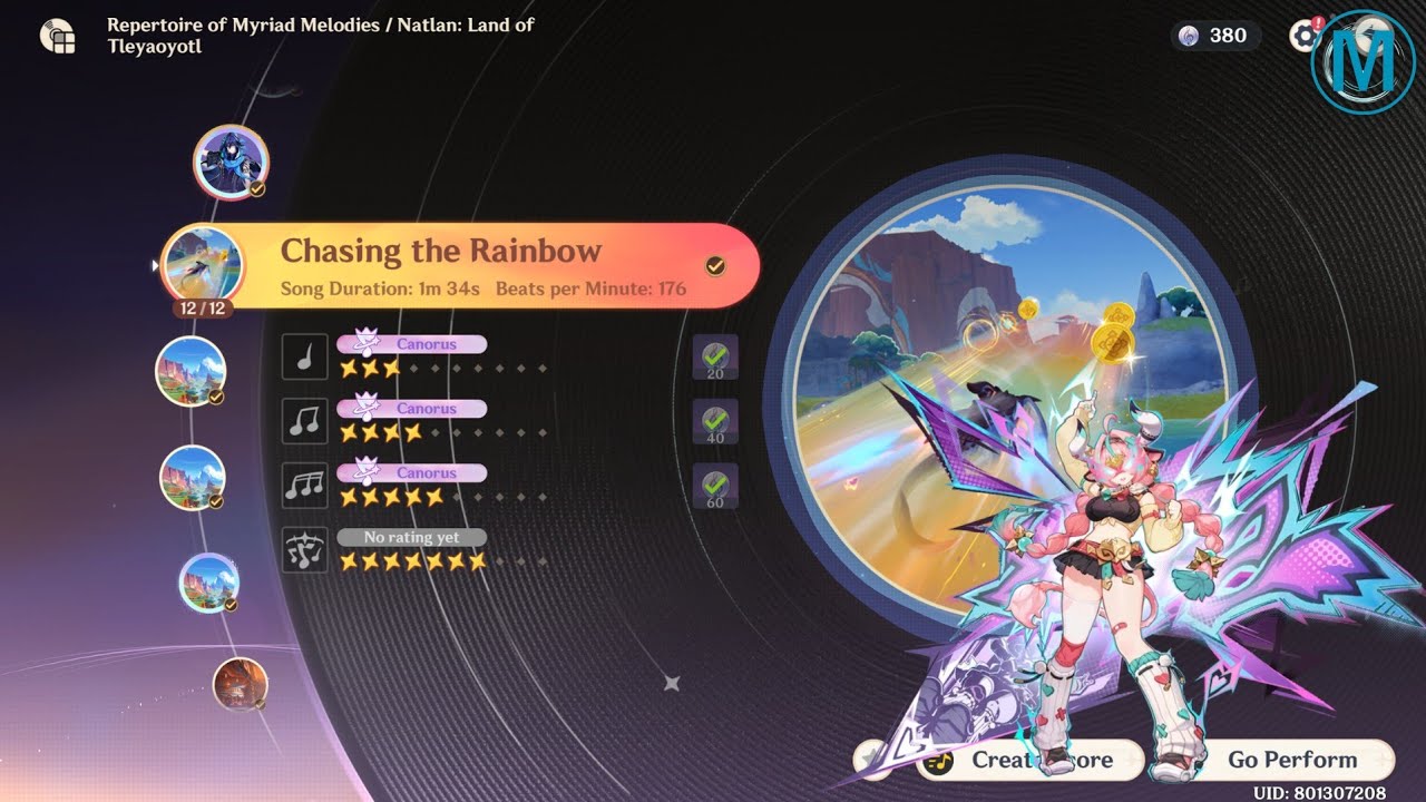 Chasing the Rainbow / Repertoire of Myriad Melodies