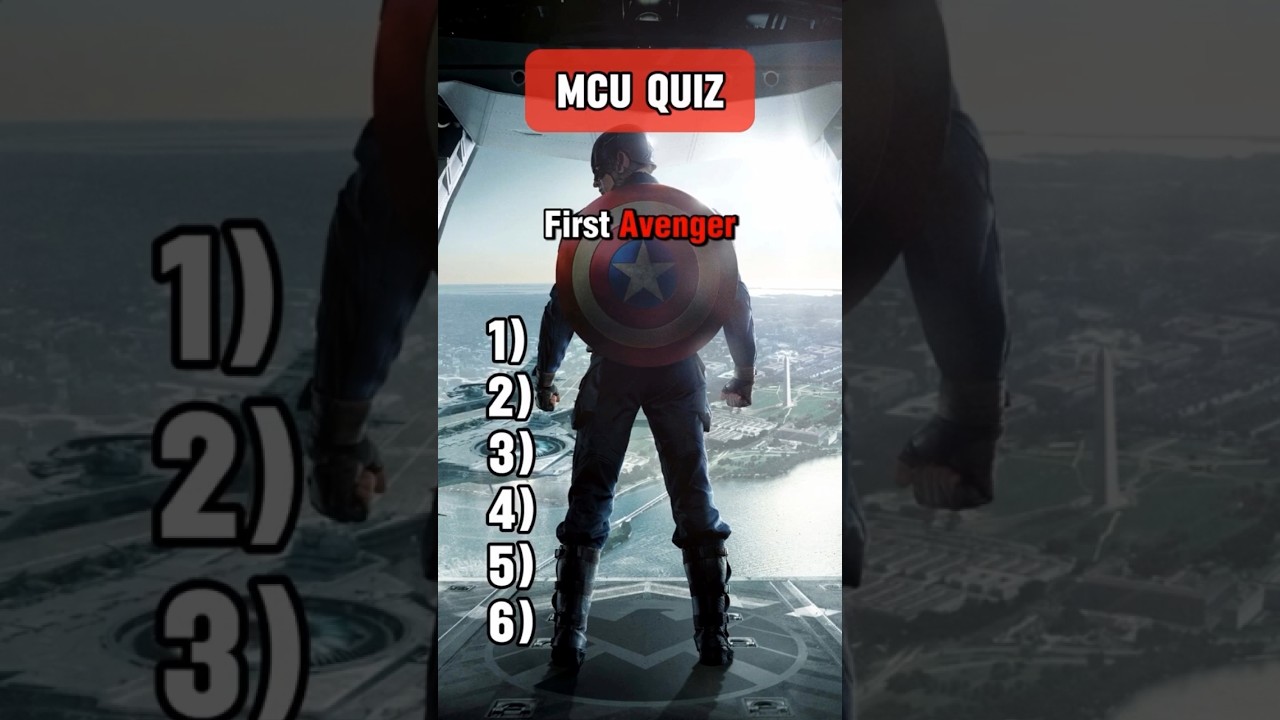 Marvel Quiz 🤩 Only Real MCU Fan Can Answer These Questions