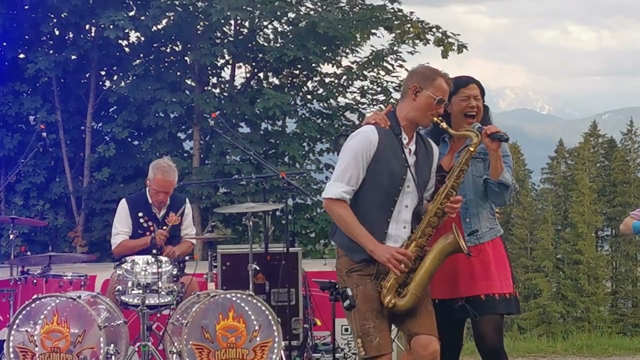 The Heimatdamisch - Sweet child of mine auf dem Blomberg