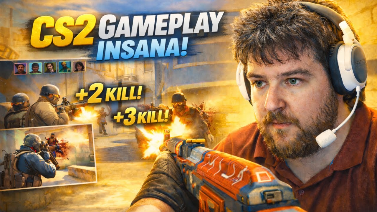 ESSA PARTIDA NO CS2 FOI BOA!🔥🔥