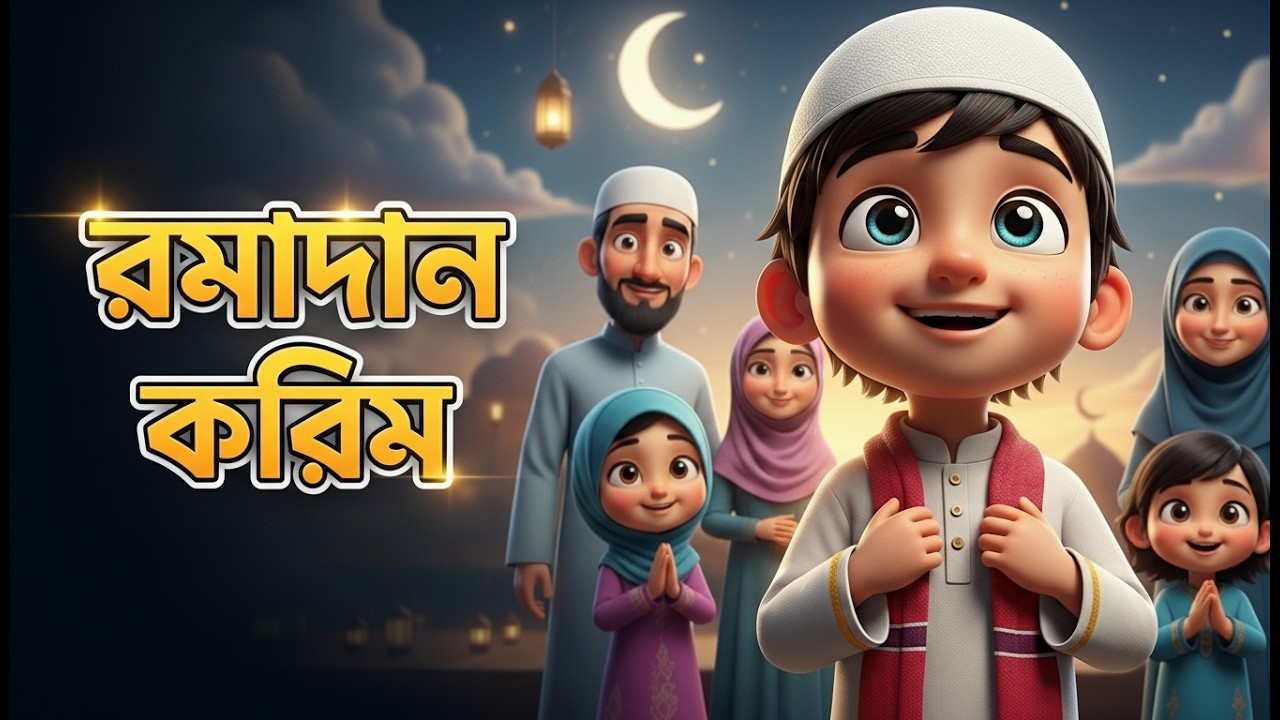 🌙 Ramadan Kareem | Islamic Nasheed | Kids & Family Story 🌙