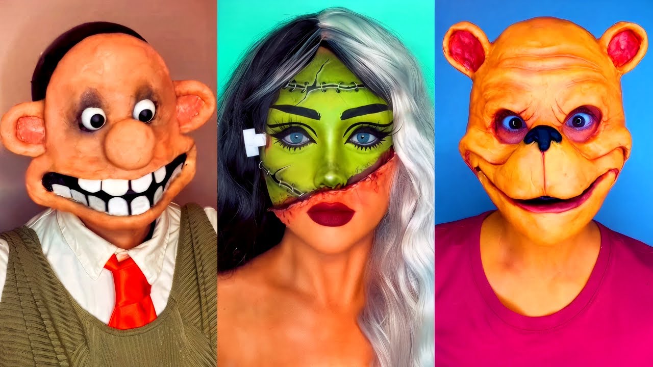 Scary Halloween Makeup Compilation