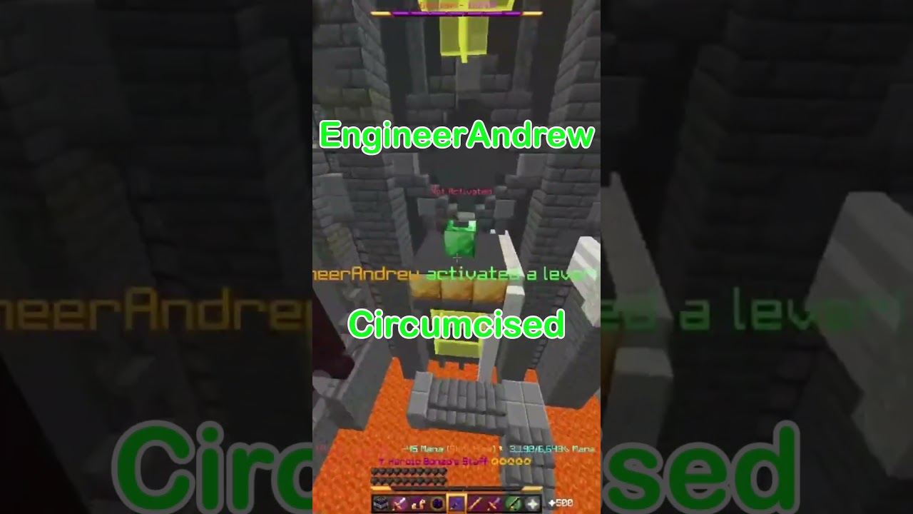 Circumcised Dungeon Players VS. Not Circumcised Dungeon Players #hypixel #hypixelskyblock #dungeons
