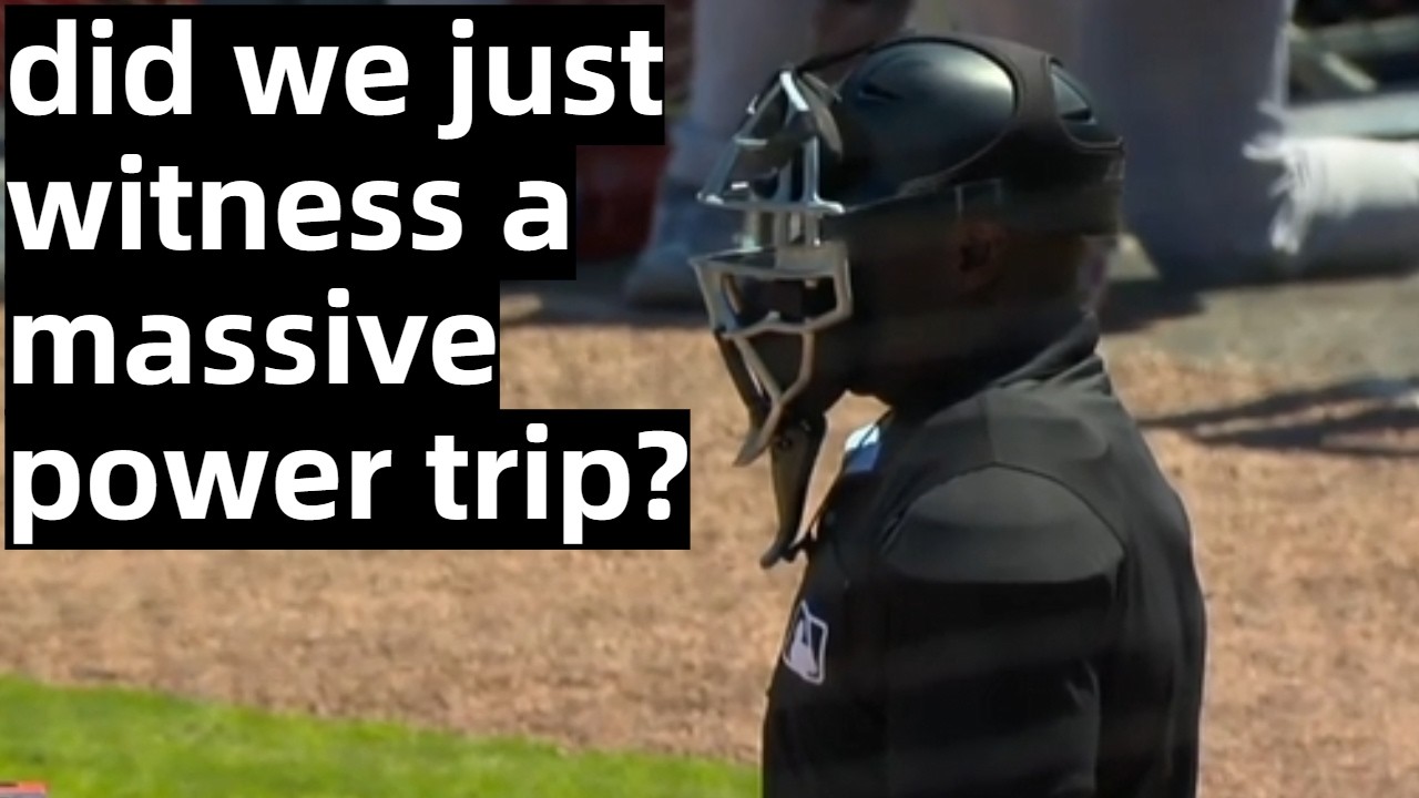 Мы только что стали свидетелями того, как судья отказался позволить игроку MLB оспорить решение с...