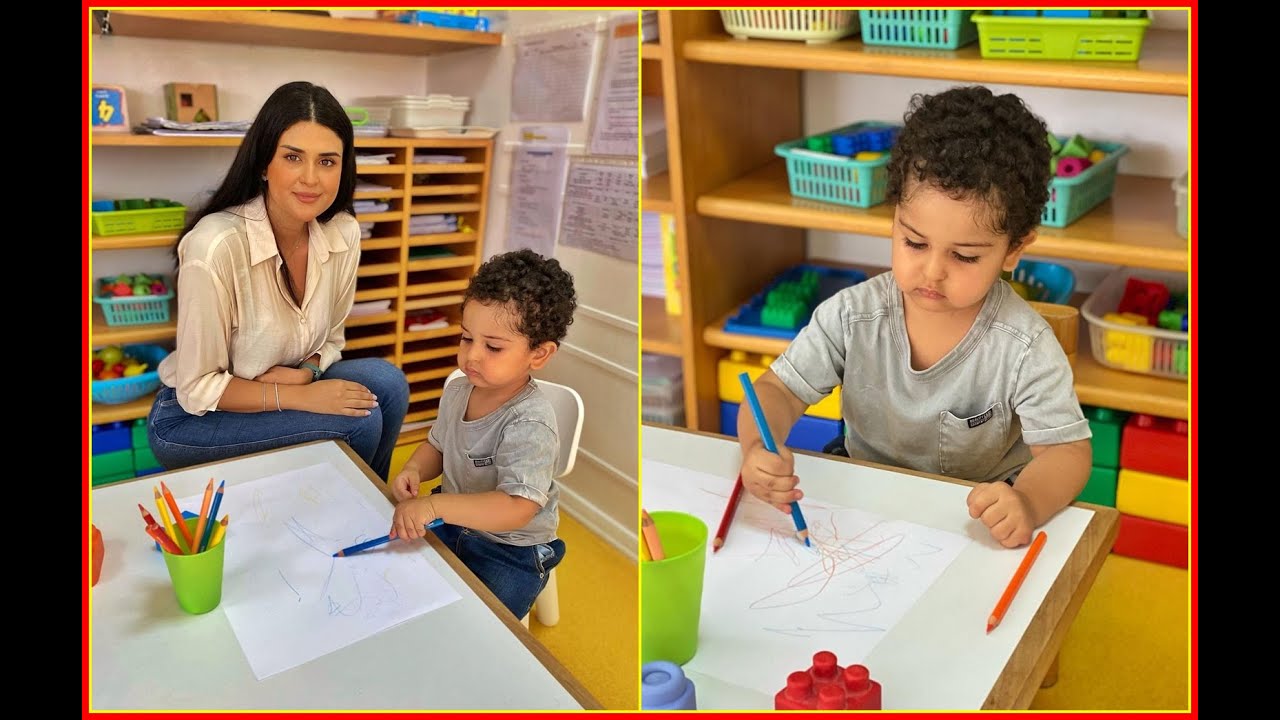 سلمى رشيد تحتفل بطفلها يانيس فى اول يوم له فى المدرسة بهذه الرسالة المؤثرة