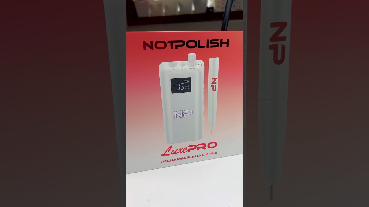 Notpolish NEW Ivory LuxePro Nail Drill 🤍 #nails #notpolish #naildrill