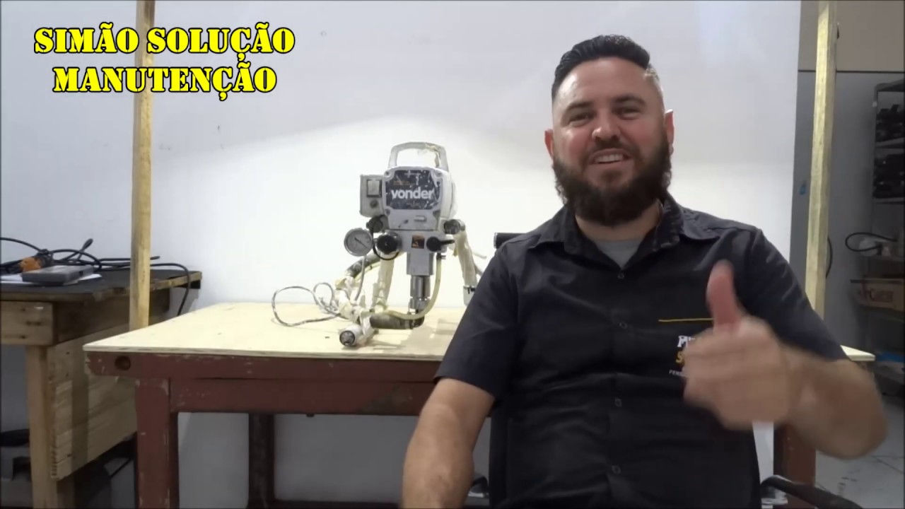 MAQUINA AIRLESS PODE OU NÃO PODE USAR TRANSFORMADOR ? #VONDER #MAQUINA DE PINTURA