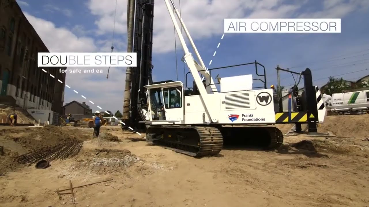 Woltman 55DR  Piling Rig 