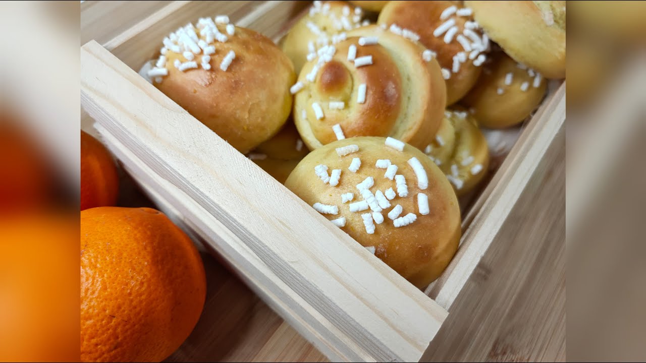Brioche all'arancia a lunga lievitazione e SUPER SOFFICISSIME