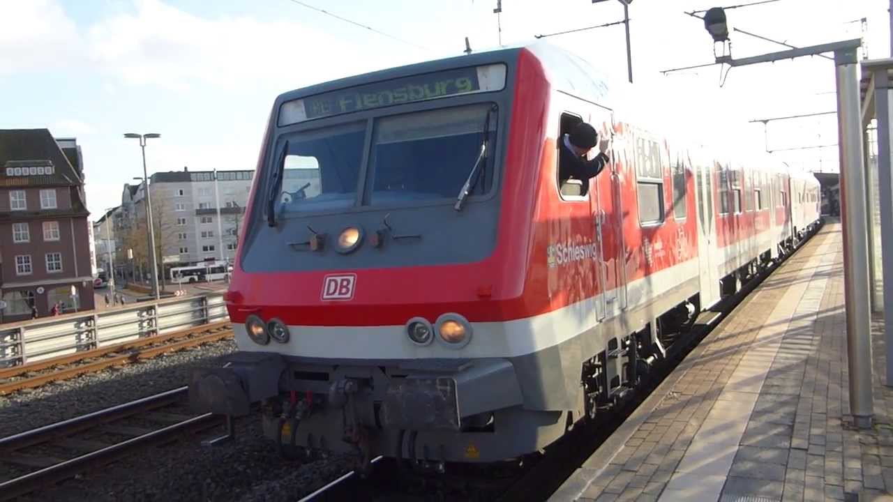DB - Schleswig-Holstein - Züge im Bahnhof Neumünster [1080p-HD]