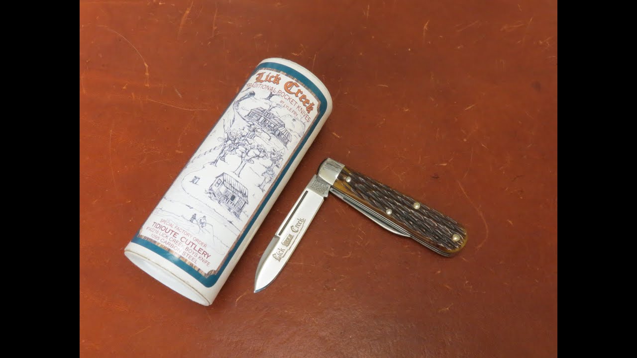 #14 Lick Creek Boy's Knife from GEC:  Great Knife... Great Stories