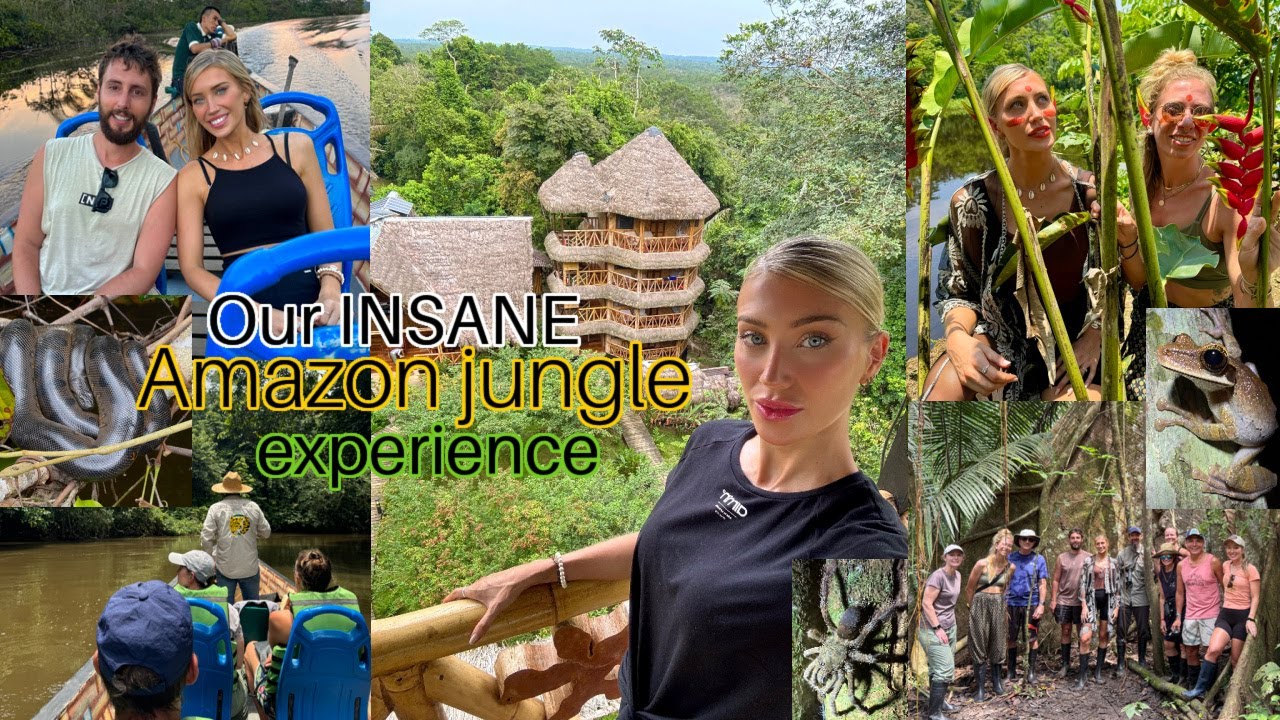 Our ULTIMATE Amazon Jungle Experience + Quito, Ecuador VLOG!