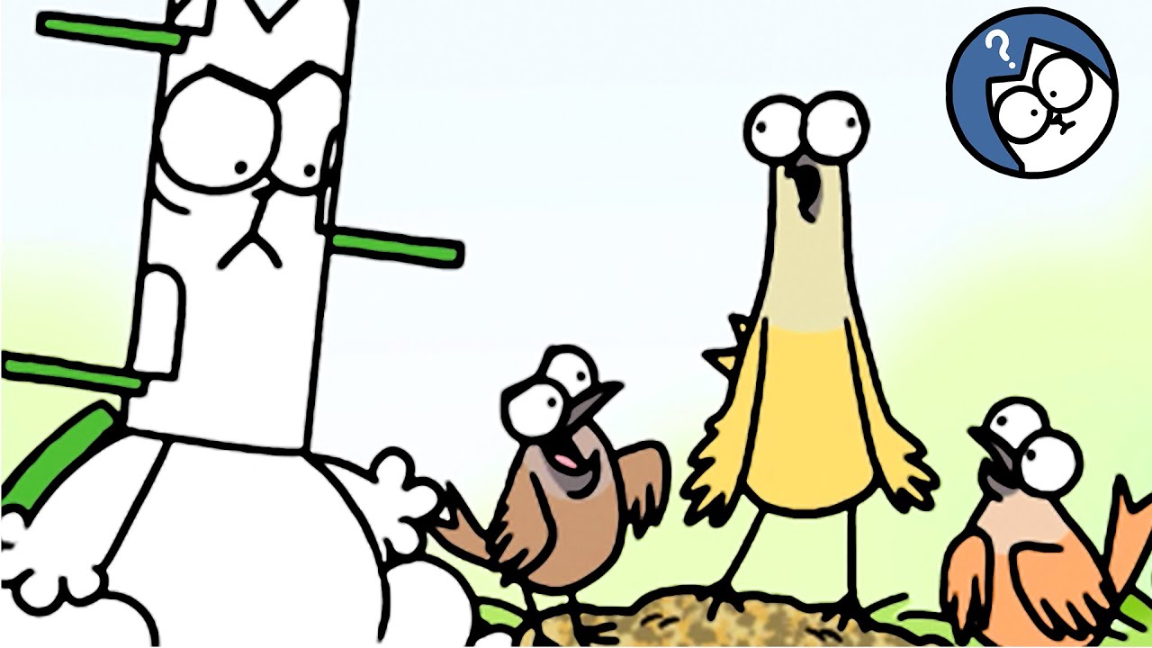 Mocking Birds Double Bill | New Colour Episodes | Simon's Cat Extra