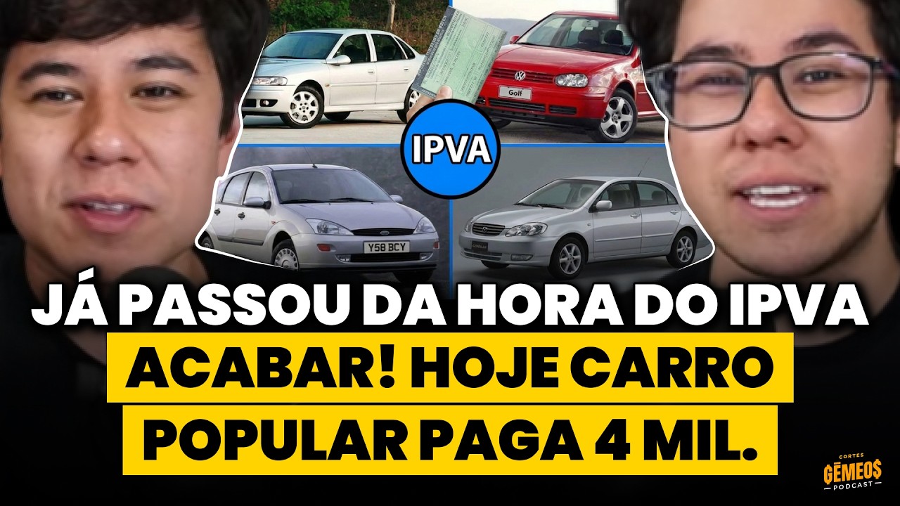 O FIM DO IPVA ESTÁ MAIS PRÓXIMO DO QUE NUNCA!
