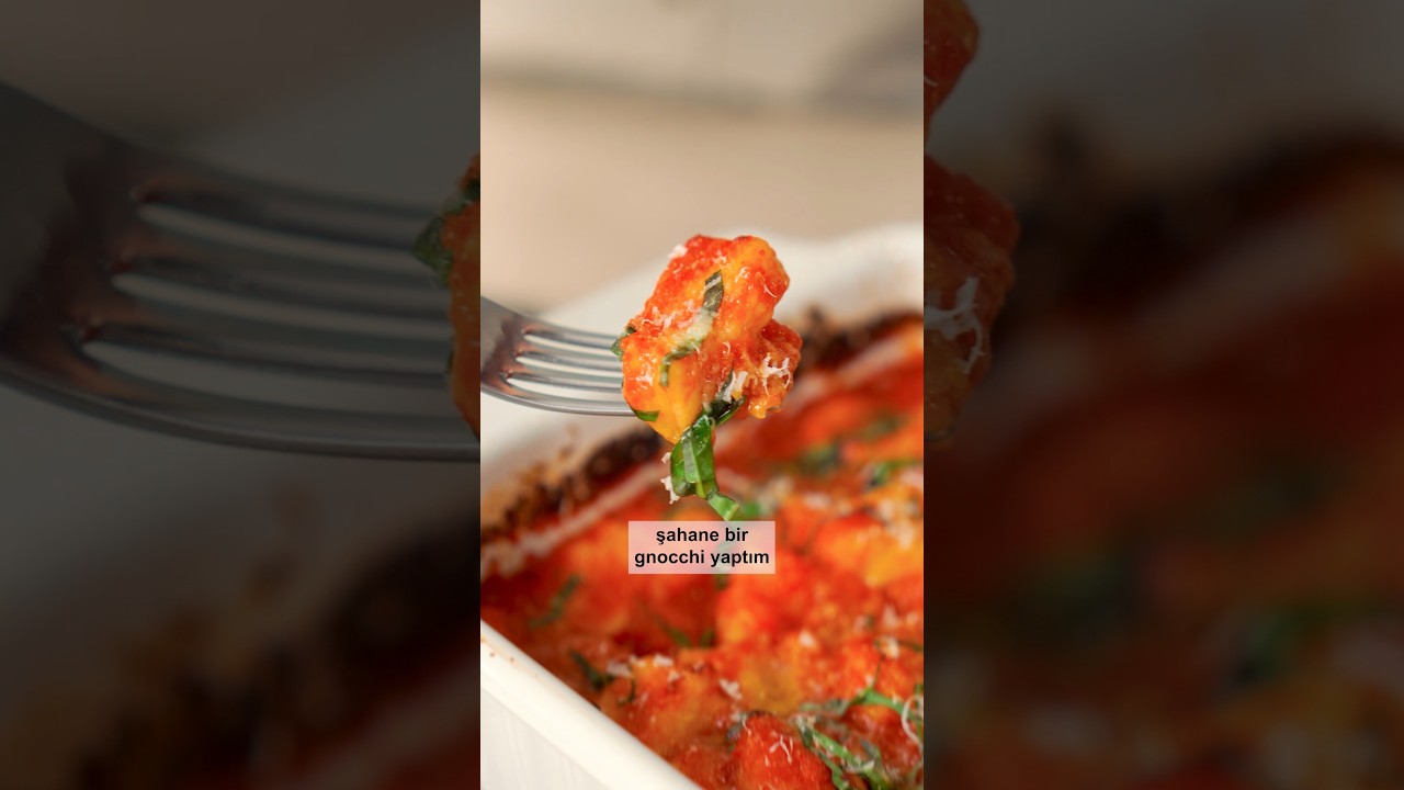 Hazırlaması M&uuml;thiş Kolay İtalyan Lezzeti: Gnocchi 😍🥔🇮🇹 #yemekcom #gnocchi #italya