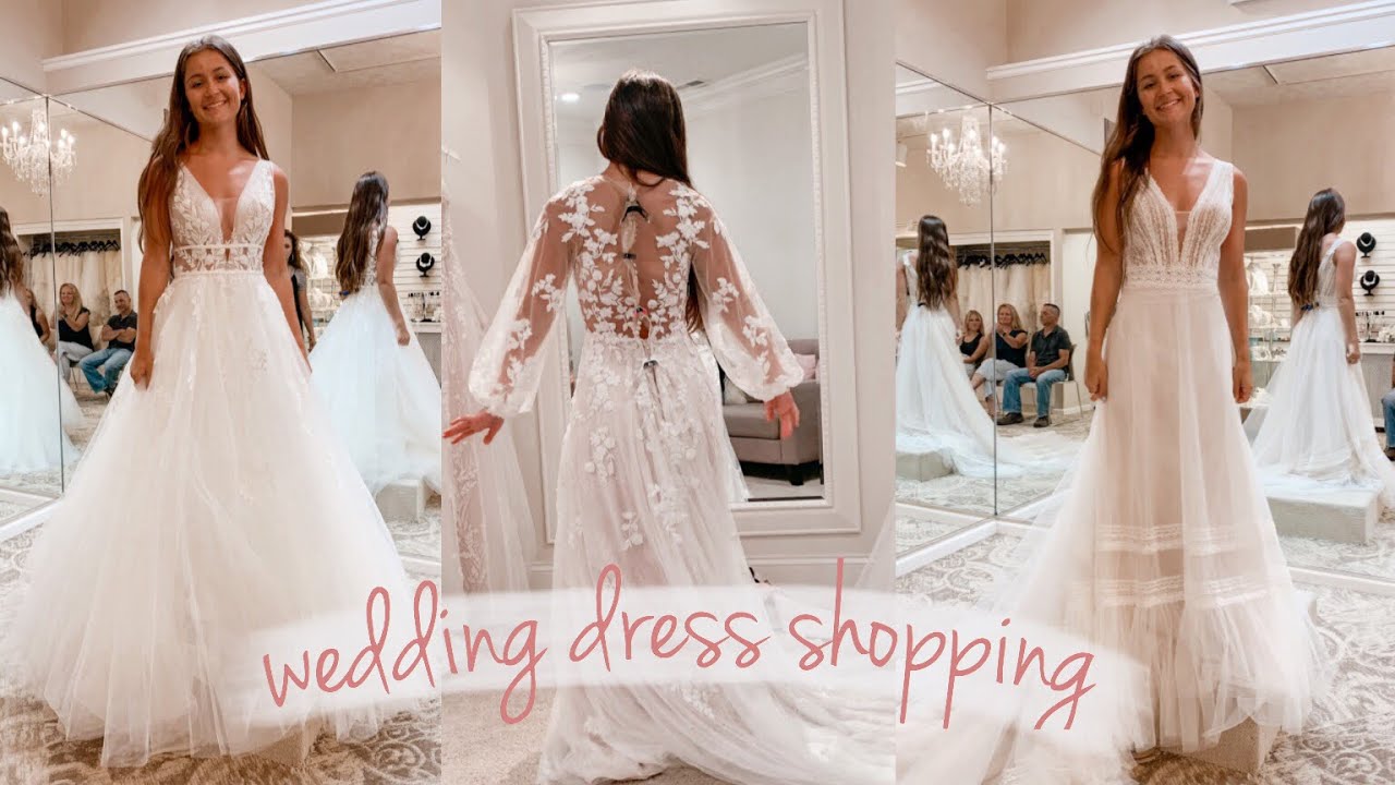 WEDDING DRESS SHOPPING!! // Korynne says 