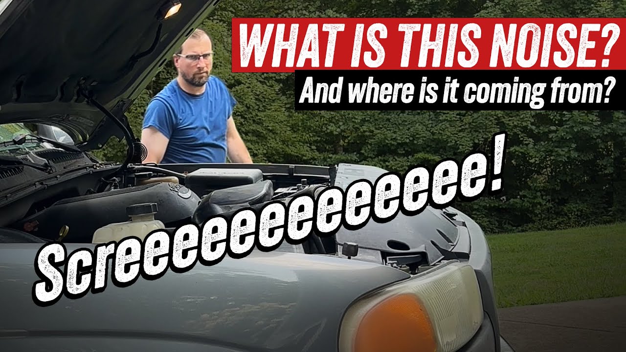 Locating a loud noise from the engine compartment - FIXED! - 02 GMC Sierra