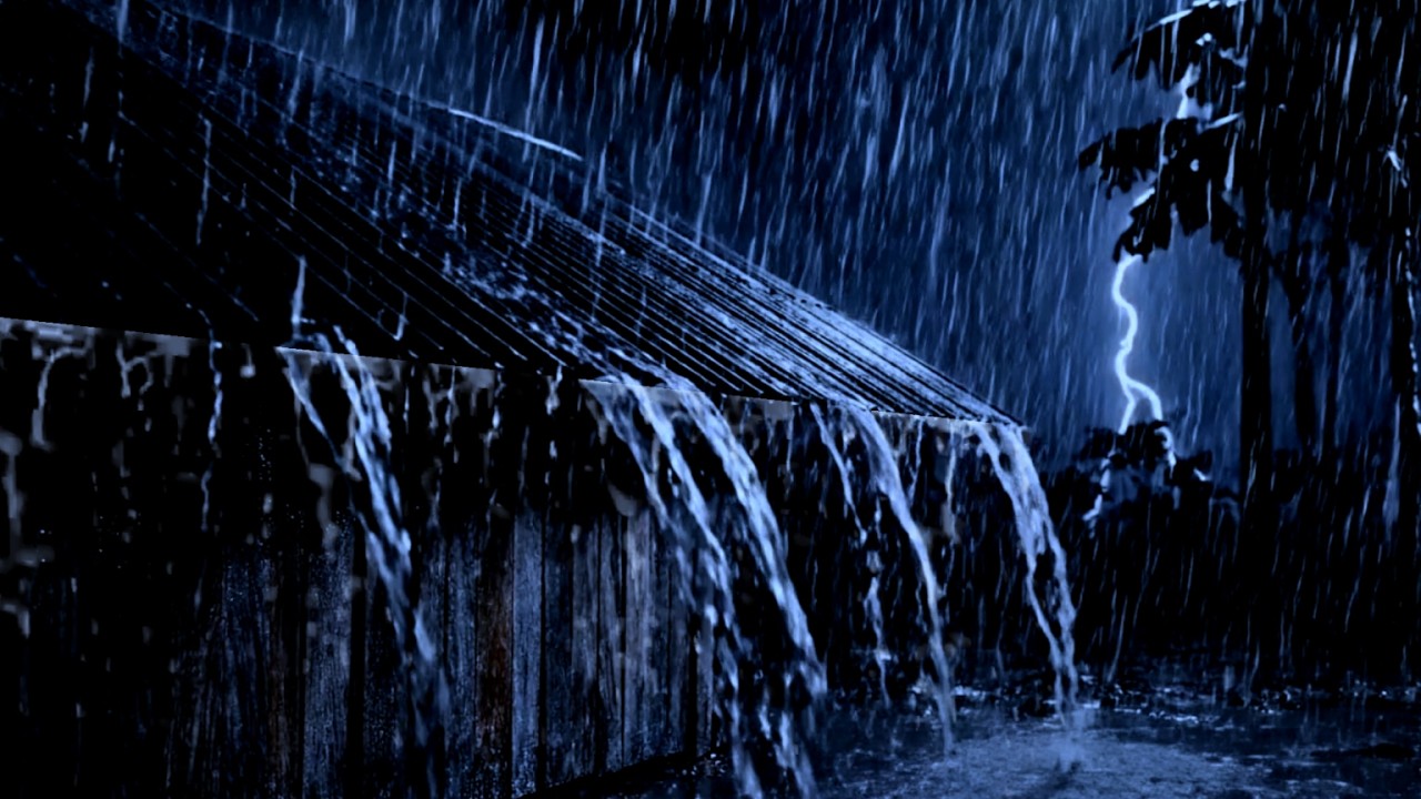 Ultra Heavy Rain & Thunder on Zinc Roof – Knock You Out Fast for Deep Sleep All Night