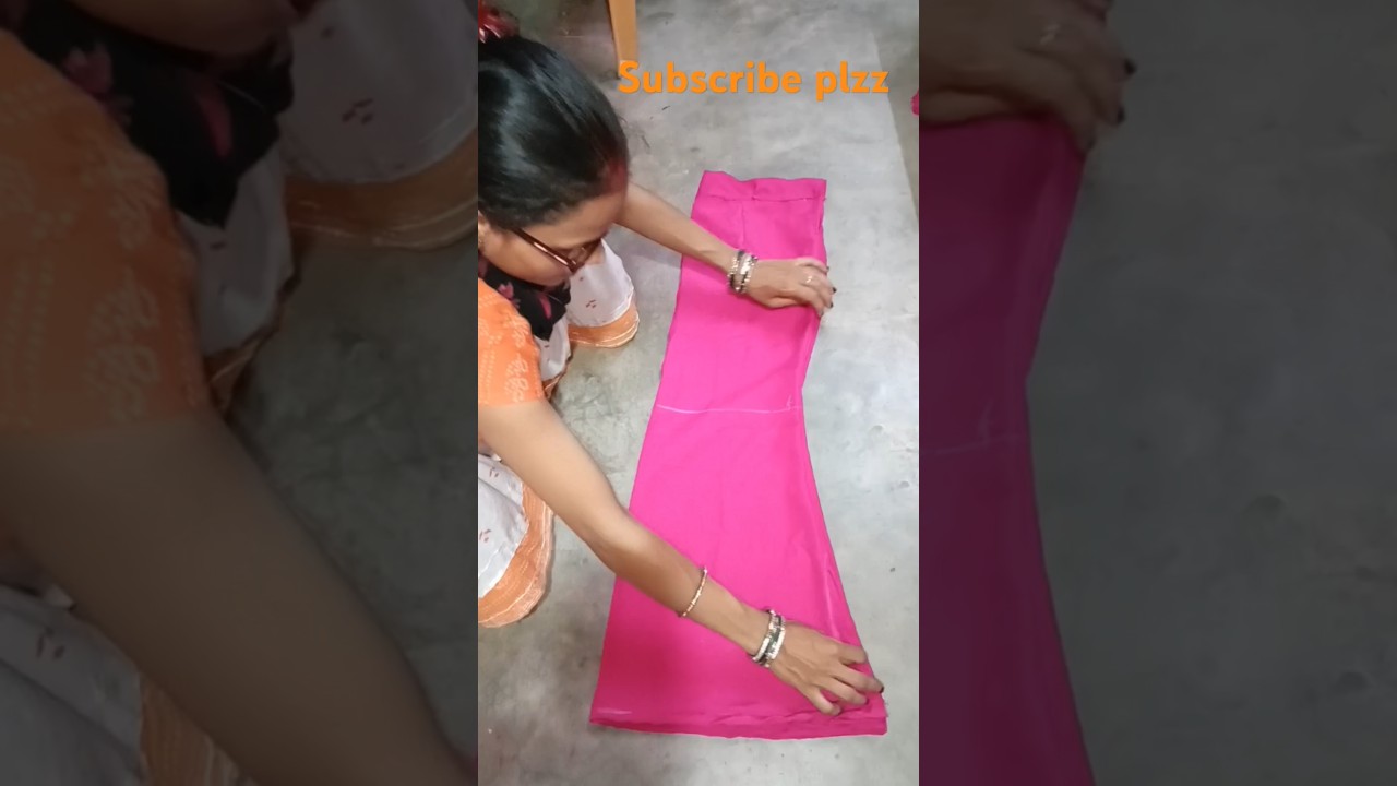 Fish cut petticoat cutting aur stitching#trending #reels #short #letest