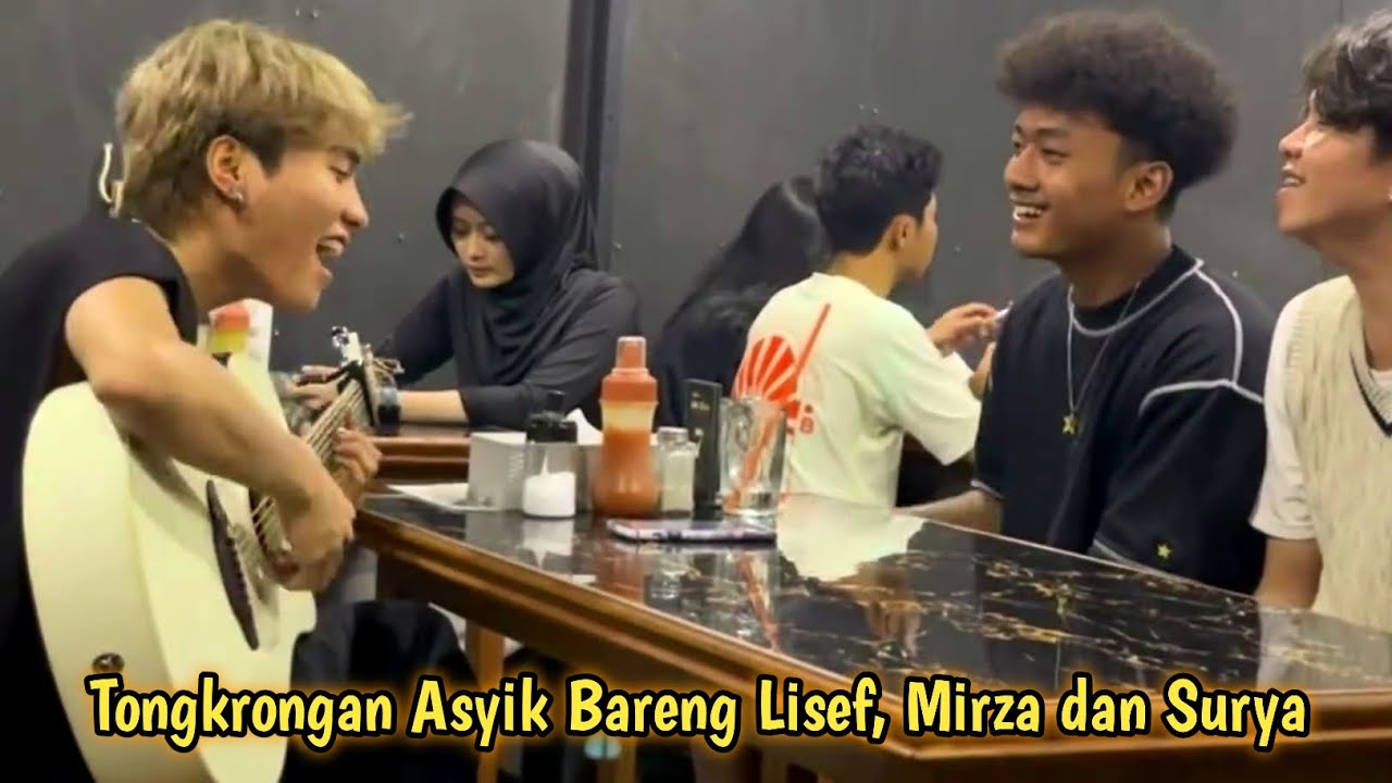 TONGKRONGAN ASYIK BARENG LISEF, MIRZA dan SURYA #lisefalfio #surya #mirza #tongkrongan #asyik #fyp