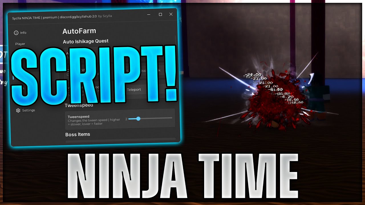 Ninja Time Script Hack | Auto Farm, Kill Aura, Instant Kill & MORE!
