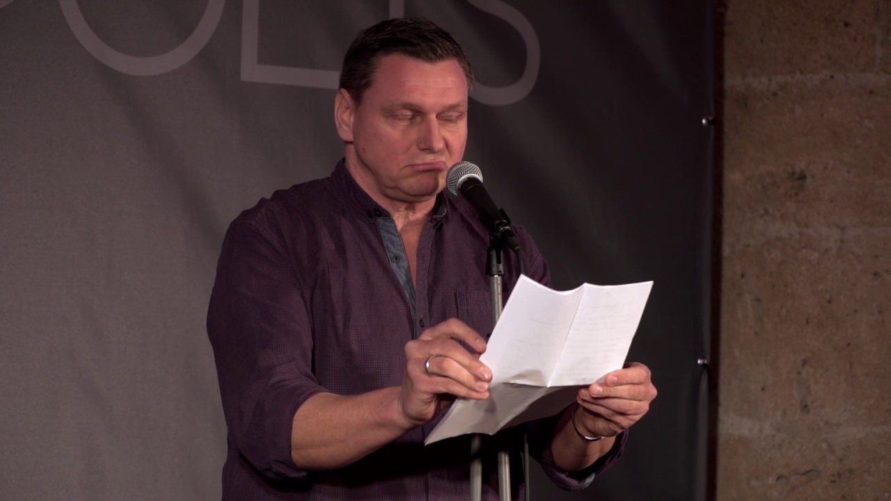 Thomas Schmidt beim 10. Burghauser Poetry Slam