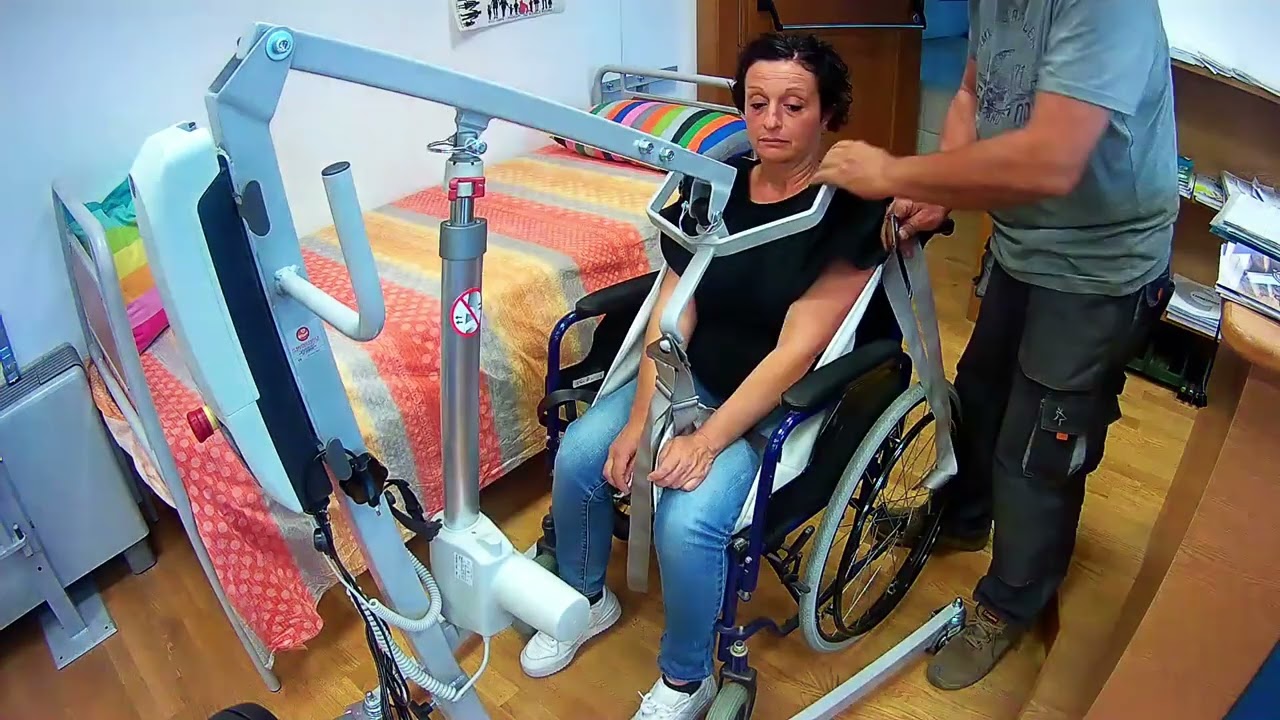 sollevatore per disabili da viaggio smontabile TI MUOVO FACILE