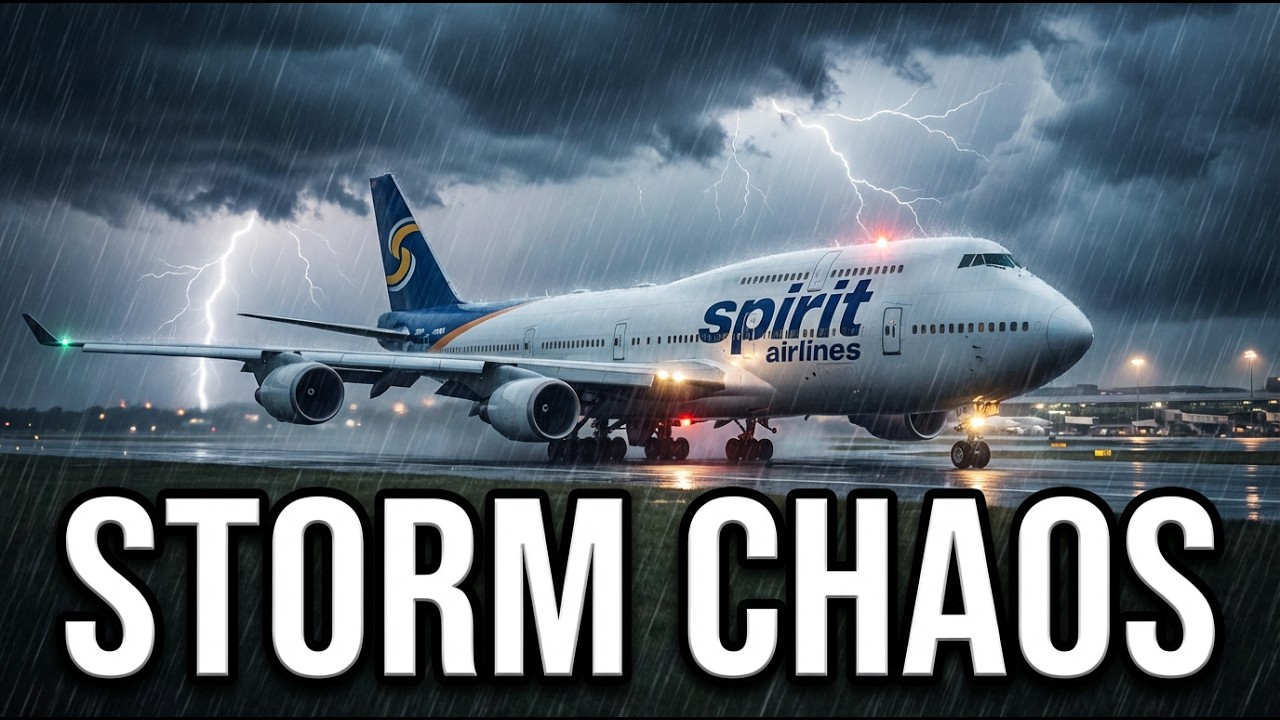 Piloto Enfrenta Tormenta Severa en MSFS2024! 🌪️- 213