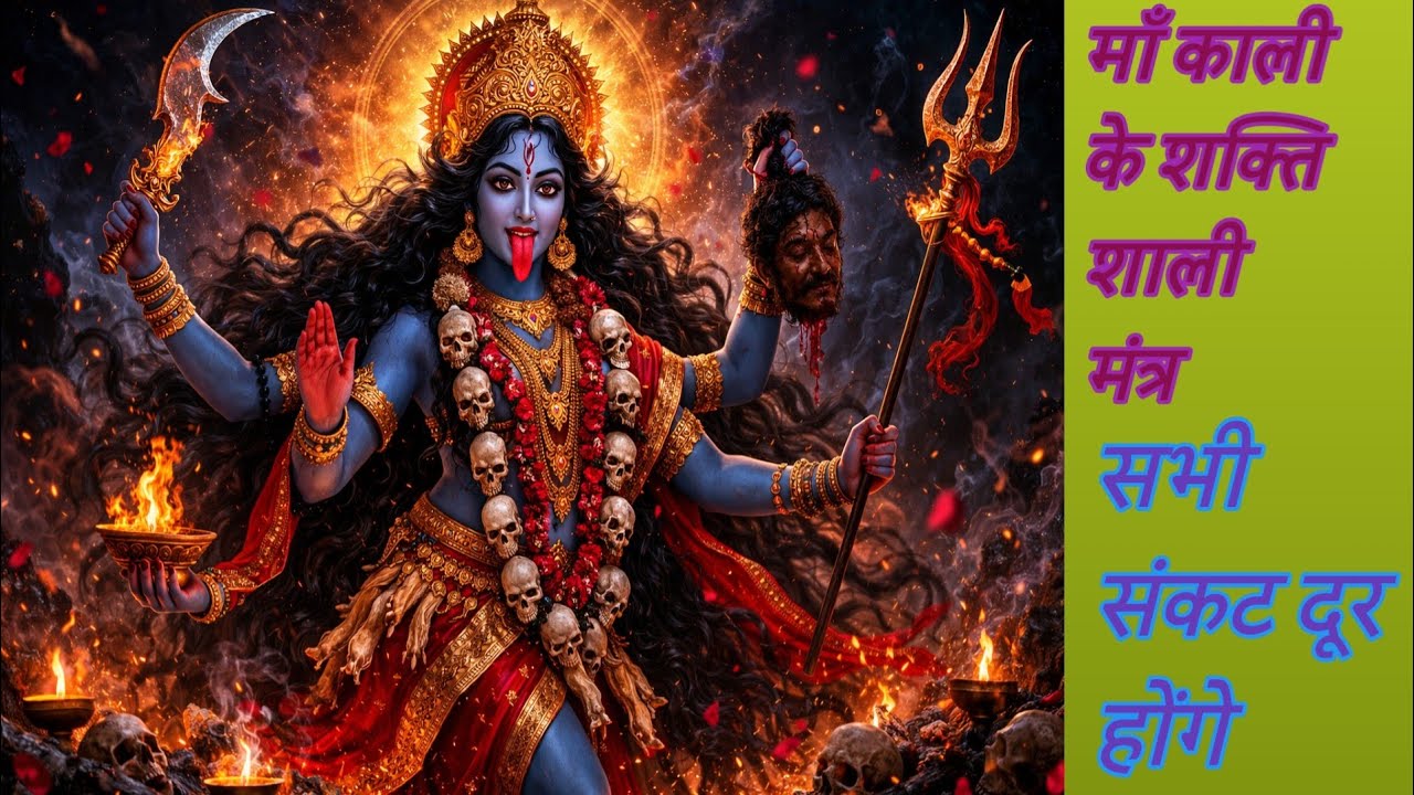 माँ काली के शक्तिशाली नॉनस्टॉप मंत्र | Kali Mantra Nonstop | Mahakali Mantra Chanting | Kali Ma