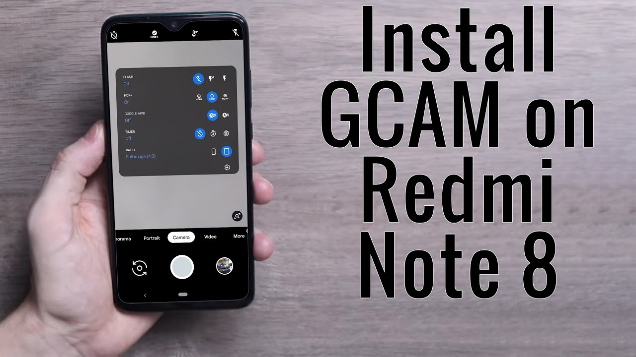 Download GCam for Redmi Note 8 (Google Camera APK Port Install)