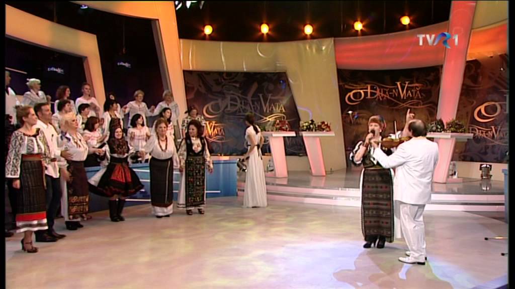 Maria Ciobanu, Veta Biriş şi Elena Pădure în studioul O dată-n viaţă (@TVR1)