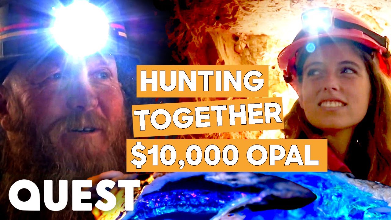 The Bushmen Find $10,000 Worth Of Opal! | Outback Opal Hunters