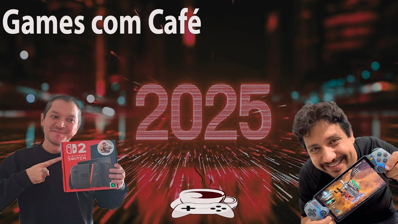 Games com Café #22 - O que jogamos em 2025?