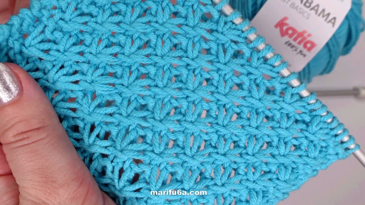 🌟 How to Knit Star Stitch | Simple Step-by-Step Tutorial for Beginners