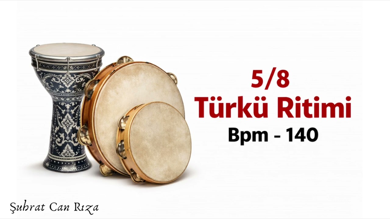 5\8 T&uuml;rk&uuml; Ritmi 140 BPM 🎶 Darbuka & Bendir