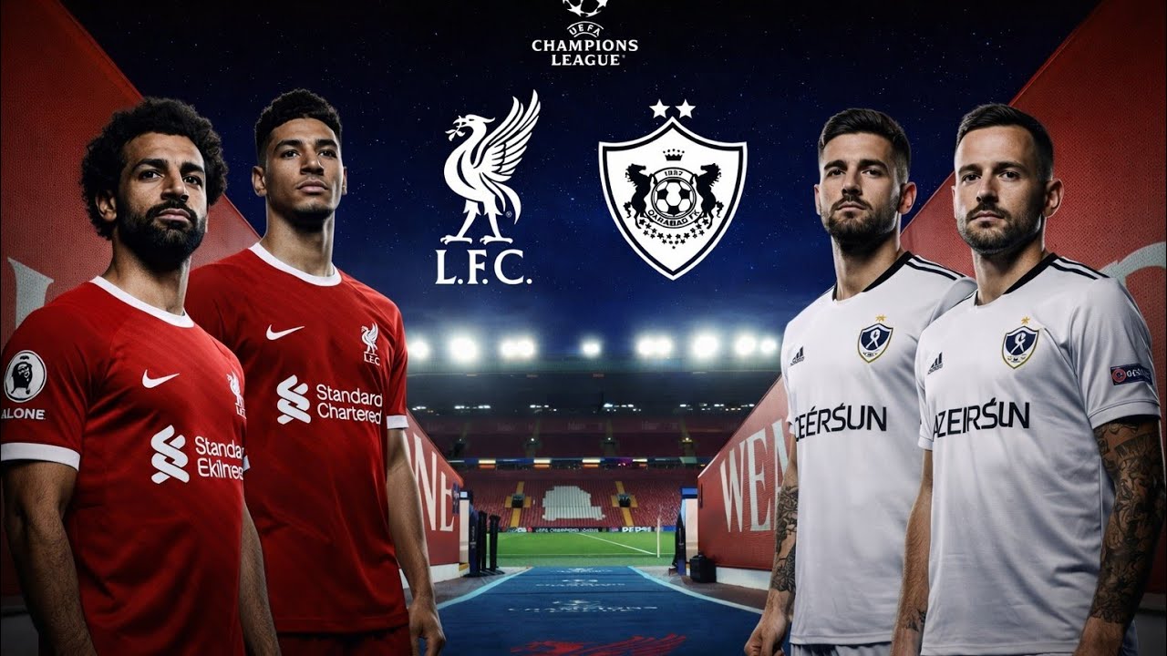 UEFA Çempionlar Liqası | Liverpul - Qarabağ | FC26 GAMEPLAY