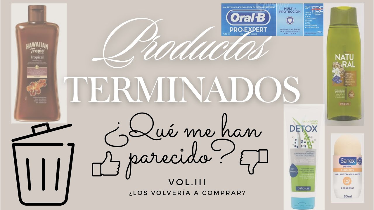 Productos terminados Vol.IV🗑️♻️