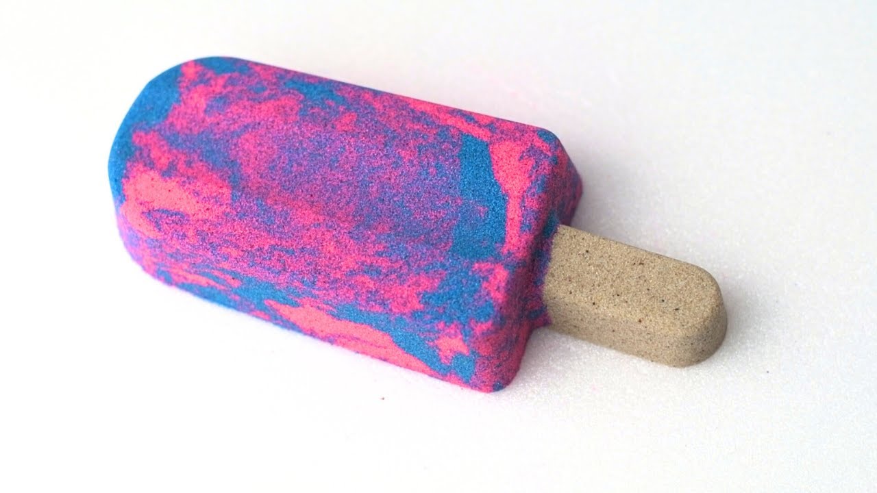 Kinetic Sand ASMR – Popsicle Carving & Unique Shapes | Crisp & Satisfying Sounds #13