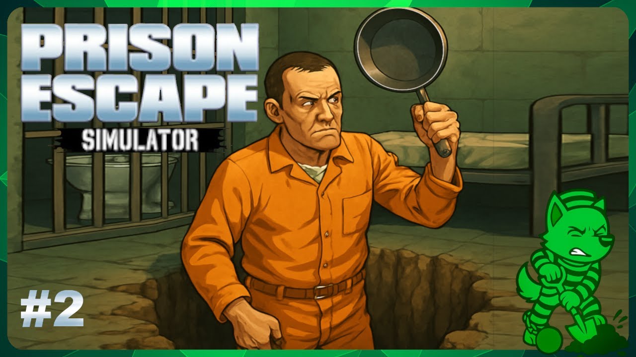 Upgraded My Spoon... to a COOKING PAN?! | PRISON ESCAPE SIMULATOR | Part 2