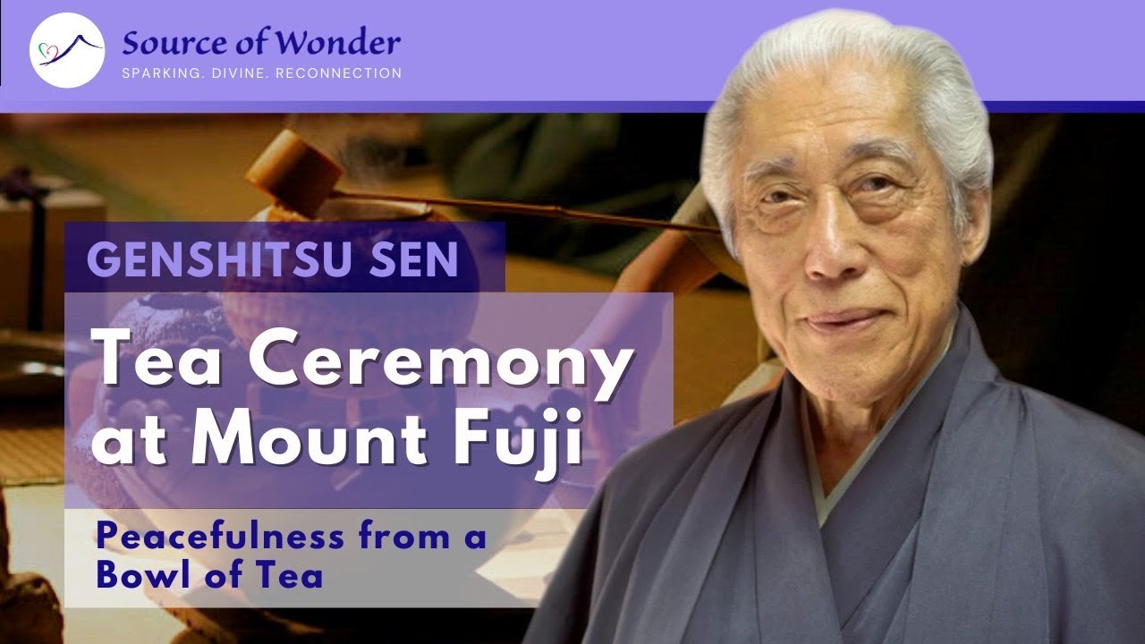 Dr. Genshitsu Sen - Tea Ceremony at Mount Fuji