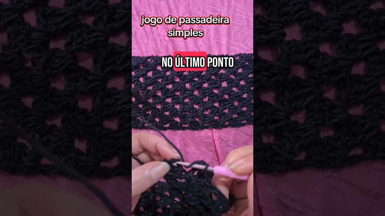 Passo a passo tapete de crochê simples nível iniciantes 