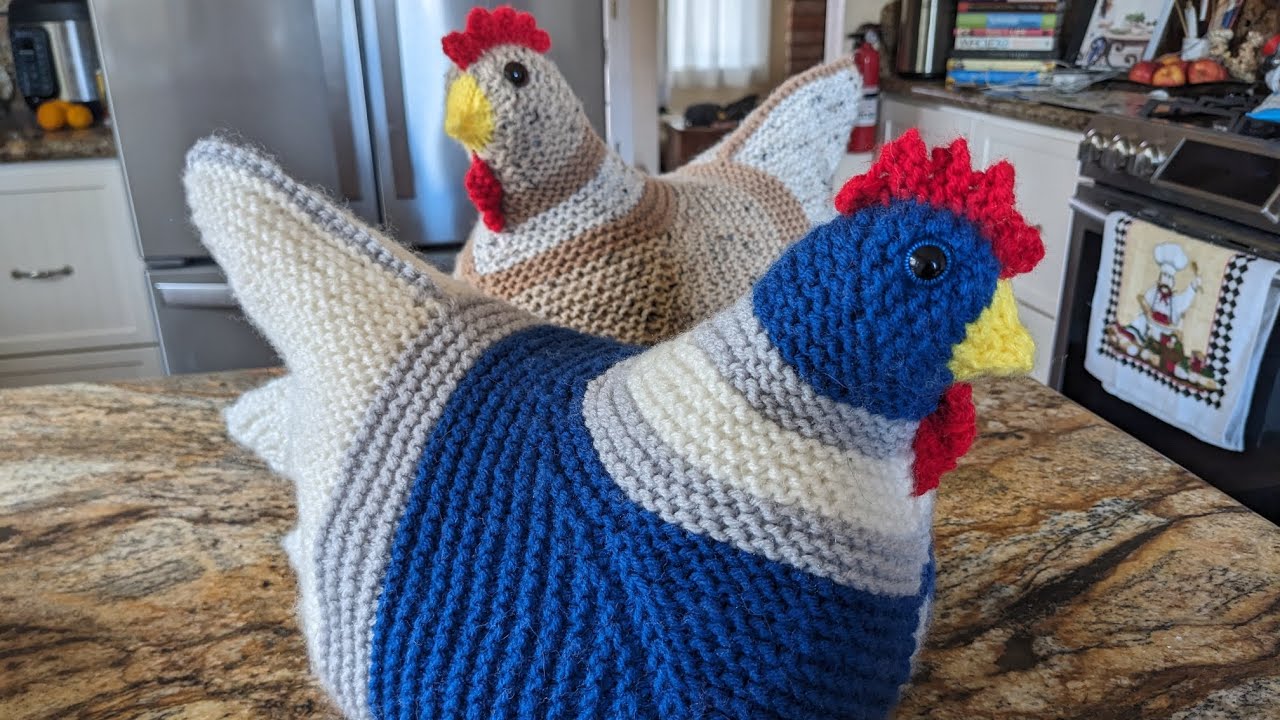 Multicraftual Vlog #3: Knitting Emotional Support Chickens & Looking for yarn craft storage at IKEA