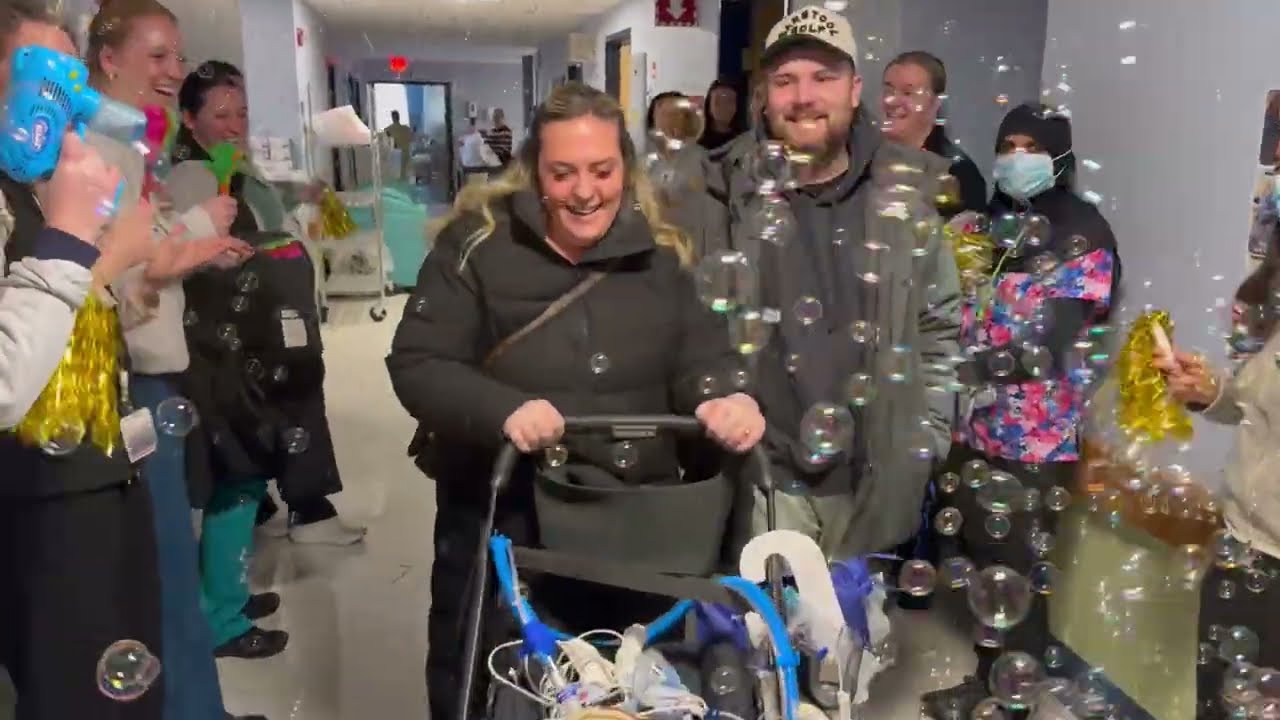 After six long months, Myles is going home. 💚