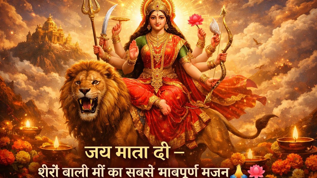 जय माता दी – शेरों वाली माँ का सबसे भावपूर्ण भजन 🙏🌺