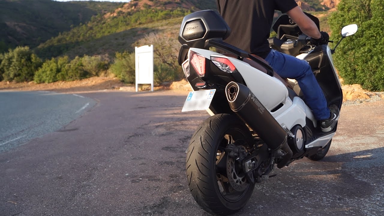 TMAX 530|MONTAGE AKRAPOVIC+TEST|🔥