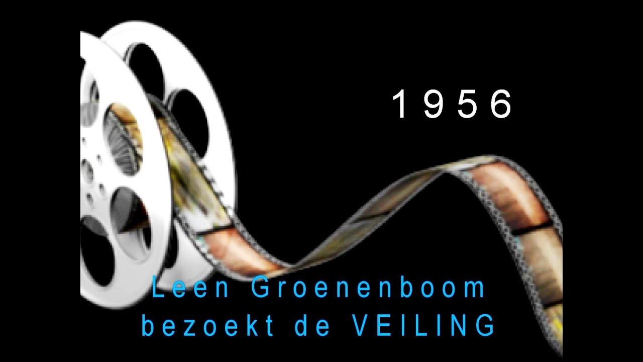 1956 Leen Groenenboom bezoekt veiling Barendrecht