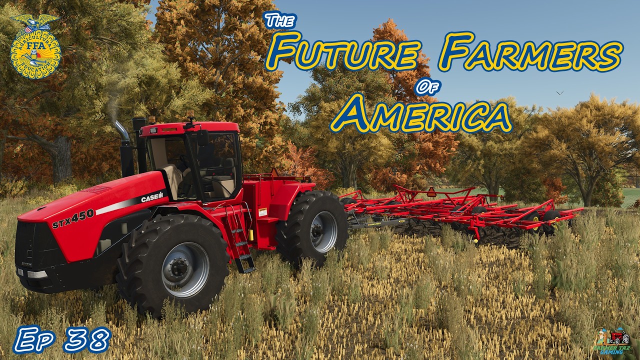 Эп. 38 &mdash; Недооцененный культиватор для подсолнечника 🌻🚜 | FFA: Новое поколение | FS25